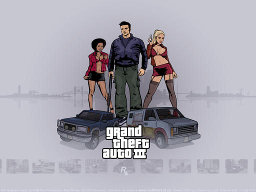 Grand Theft Auto 3 [3D, G-sensor] v1.4rus